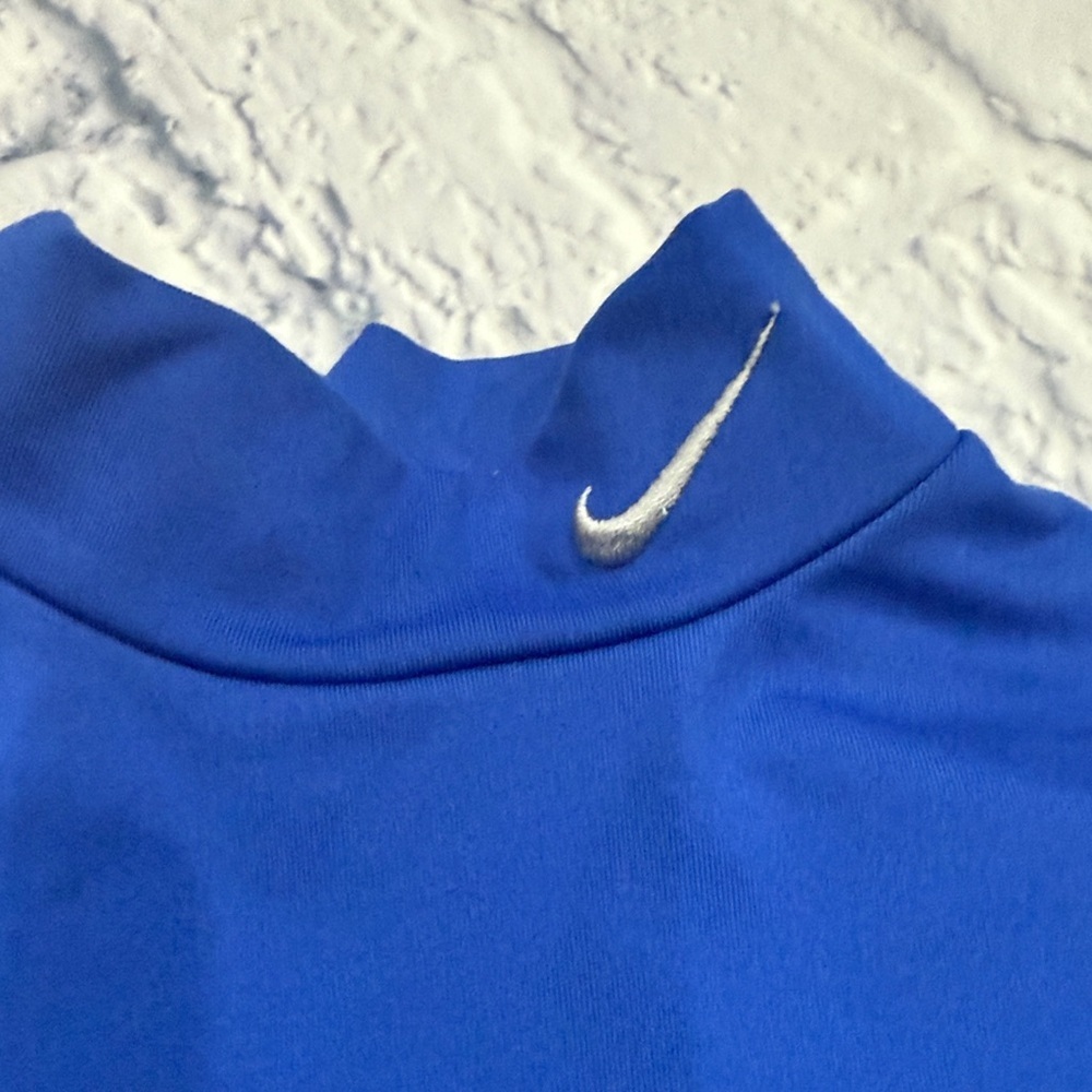 Nike Kids Royal Blue Long Sleeve Tee - Picture 4 of 6